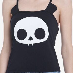Hot Topic Skelanimals Diego Bat Wing Girls Cami